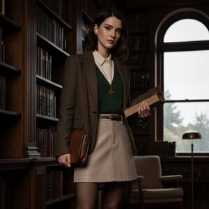 Kensie Jeans Vegan Leather Mini Skirt Taupe Size 14 32 MINOR FLAW Neutral